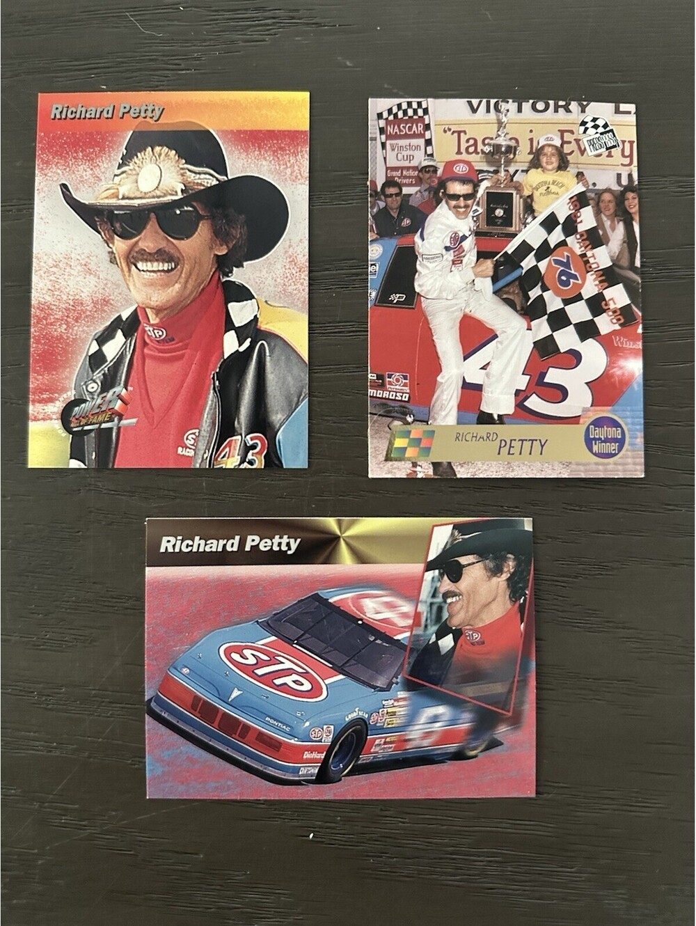 Richard Kyle Petty NASCAR Trading Card Lot Traks Premium Power Racing